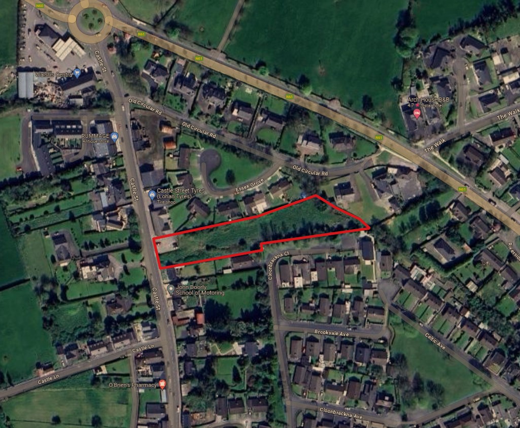 0.55ha of Prime Development Land in Roscommon Town