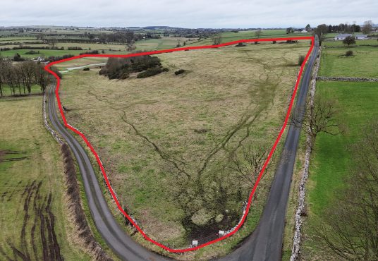 21 acres of top quality land with extensive road frontage at Scregg Rahara